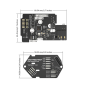 Preview: Bigtreetech BIQU EBB SB2209 USB Voron Stealthburner CAN Platine Alternative mit USB Verbindung