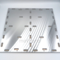 Preview: Voron 2.4 Aluminiumguss Druckbett magnetisch eingelassene Magneten Präzisionsgussplatte