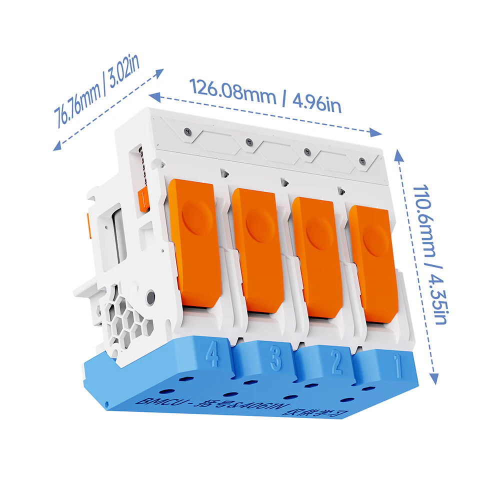 Preview: BIQU BMCU-370 4 Farben Multi-Color Feeding System passend für Bambu A1 / A1 mini P1S und P1P