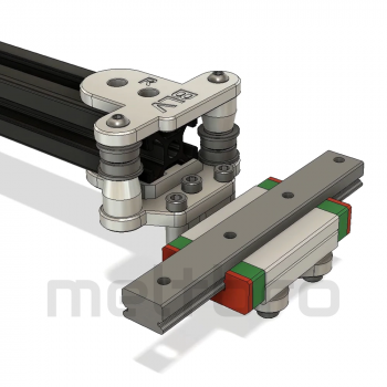 BLV MGN cube Metall kit aus CNC gefrästem Aluminium mit hoher Fertigungsqualität 2 oder 3 Achs