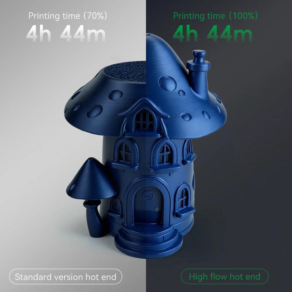 Preview: 0,4mm HF High Flow Hotend passend für Bambu Lab H2D & A1 Serie 3D-Drucker