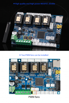 FLY RRF E3 V1 Wifi 32Bit board mainboard mit TMC2209 für Ender 3 / 5 wie Duet / SKR E3 mini