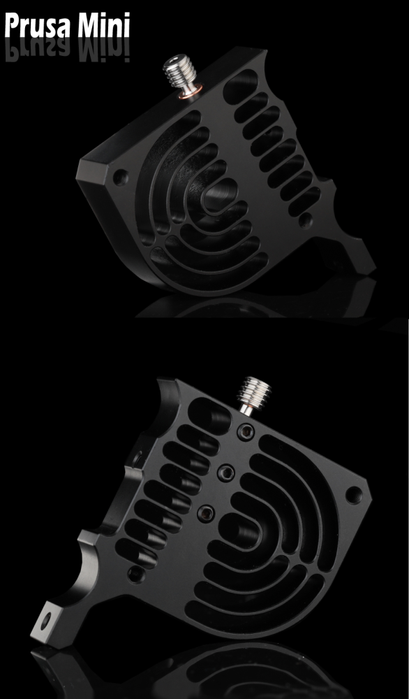 Preview: heatbreak für Prusa Mini Bimetall Titan oder Keramik Vollmetall Zuführrohr hotend