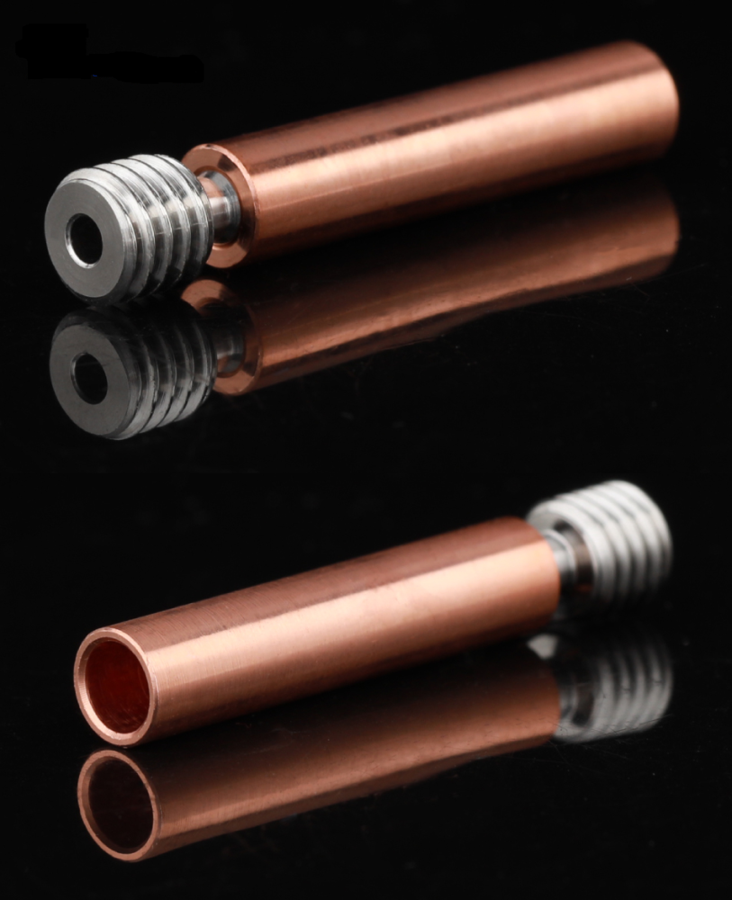 heatbreak für Prusa Mini Bimetall Titan oder Keramik Vollmetall Zuführrohr hotend