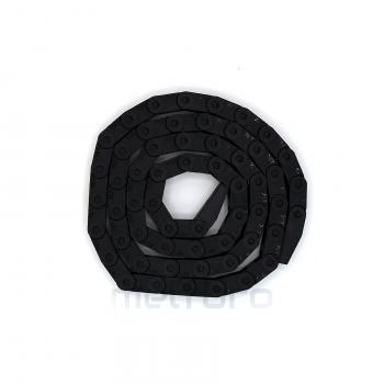 Kabelkette, Kabelkanal, cable chain für 3D-Drucker, 7x7mm mit 1m Länge