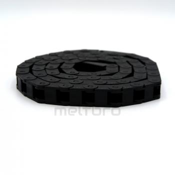 Kabelkette, Kabelkanal, cable chain für 3D-Drucker, 7x7mm mit 1m Länge