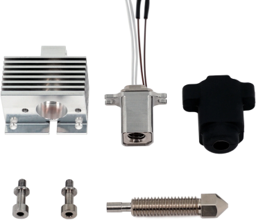 MicroSwiss FlowTech™ Hotend für Bambu Lab P1S X1C bis zu 50mm³/s mit CHT Düse Nozzle