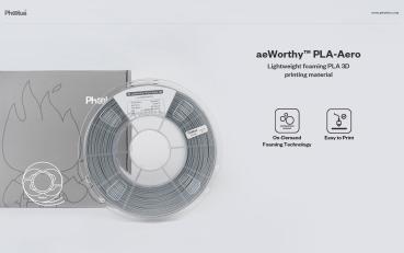 aeWorthy™ PLA-AERO aufschäumendes PLA Filament variable Dichte Phaetus Modellbau