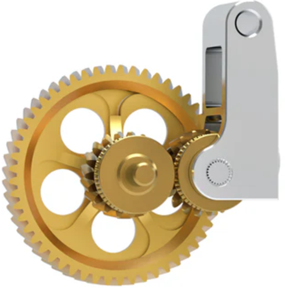 Panda Claw gehärtete Zahnräder für Bambu Lab A1/A1 Mini P1S X1C extruder