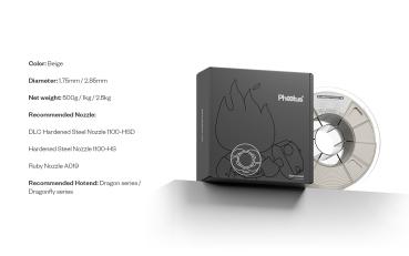 aeSupport™ S-PAHT Support Filament von Phaetus für Nylon PA6 PA12 für Bambu Lab AMS