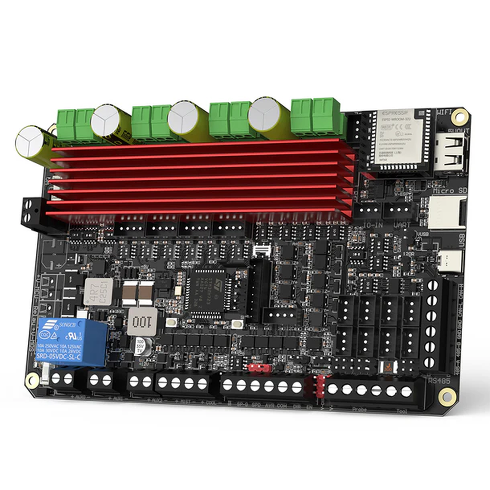 Preview: BIQU Scylla mainboard für CNC Fräsen wie Milo oder 3D-Drucker mit onboard TMC2160 bis 60V