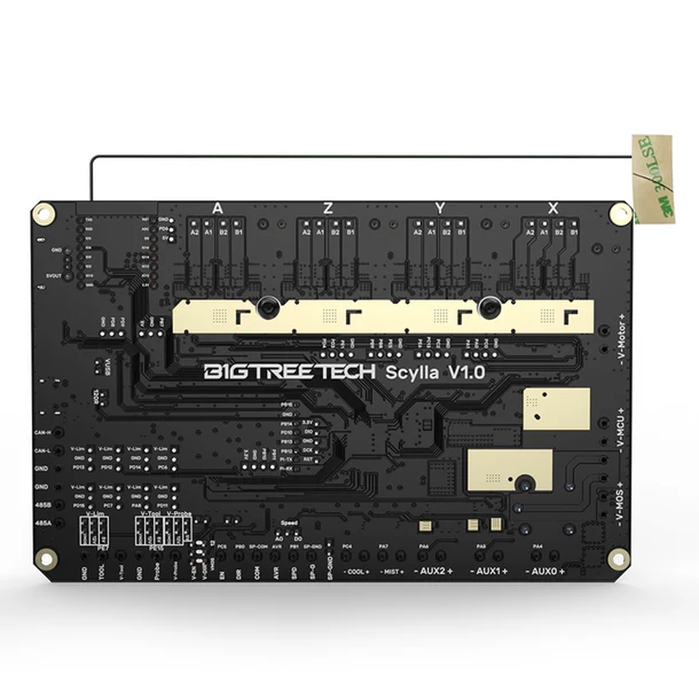 BIQU Scylla mainboard für CNC Fräsen wie Milo oder 3D-Drucker mit onboard TMC2160 bis 60V