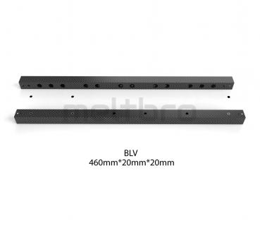 BLV CF-tube Carbonfaser X Achse 2020 Profil linear guide für hohe Geschwindigkeiten 460mm