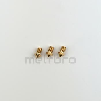 V6 nozzle Düse, 0.2mm 0.4mm 0.6mm 0.8mm, sharp version, high quality, Messing, 1.75mm
