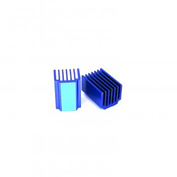 5x Treiber-Kühlkörper 20x14.5x13.2mm, für LV8729 und weitere, driver-heatsink