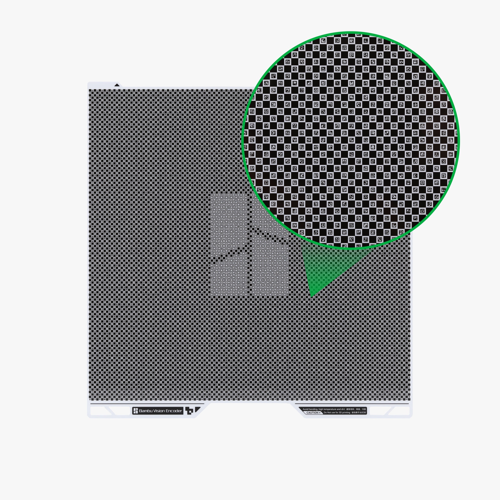 Preview: Original Bambu Lab Vision Encoder – Optische Kalibrierplatte für H2D H2C H2S