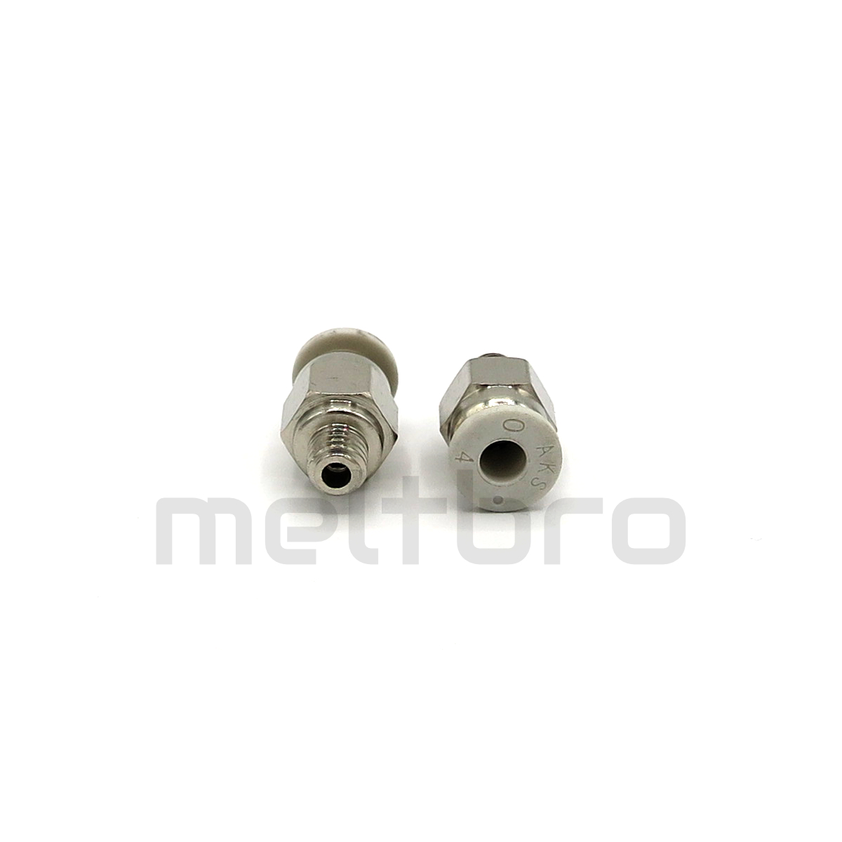 meltbro - Pneumatik Steckverbinder PC4-M6 PC4-M10 4mm Schlauch Fitting  Druckluft bowden Ender 3