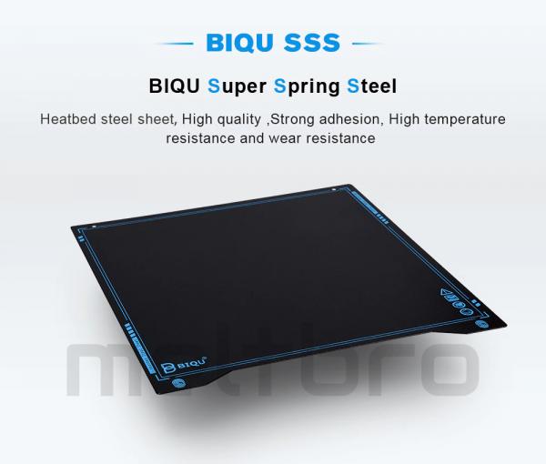 Biqu SSS Druckoberfläche, magnetisch, 310x310mm, Dauerdruckbett, PEI, Sidewinder