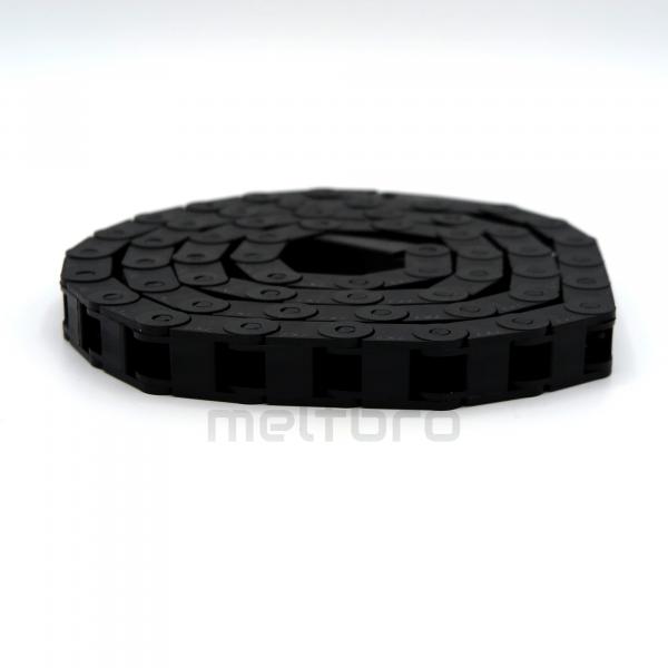 Kabelkette, Kabelkanal, cable chain für 3D-Drucker, 7x7mm mit 1m Länge