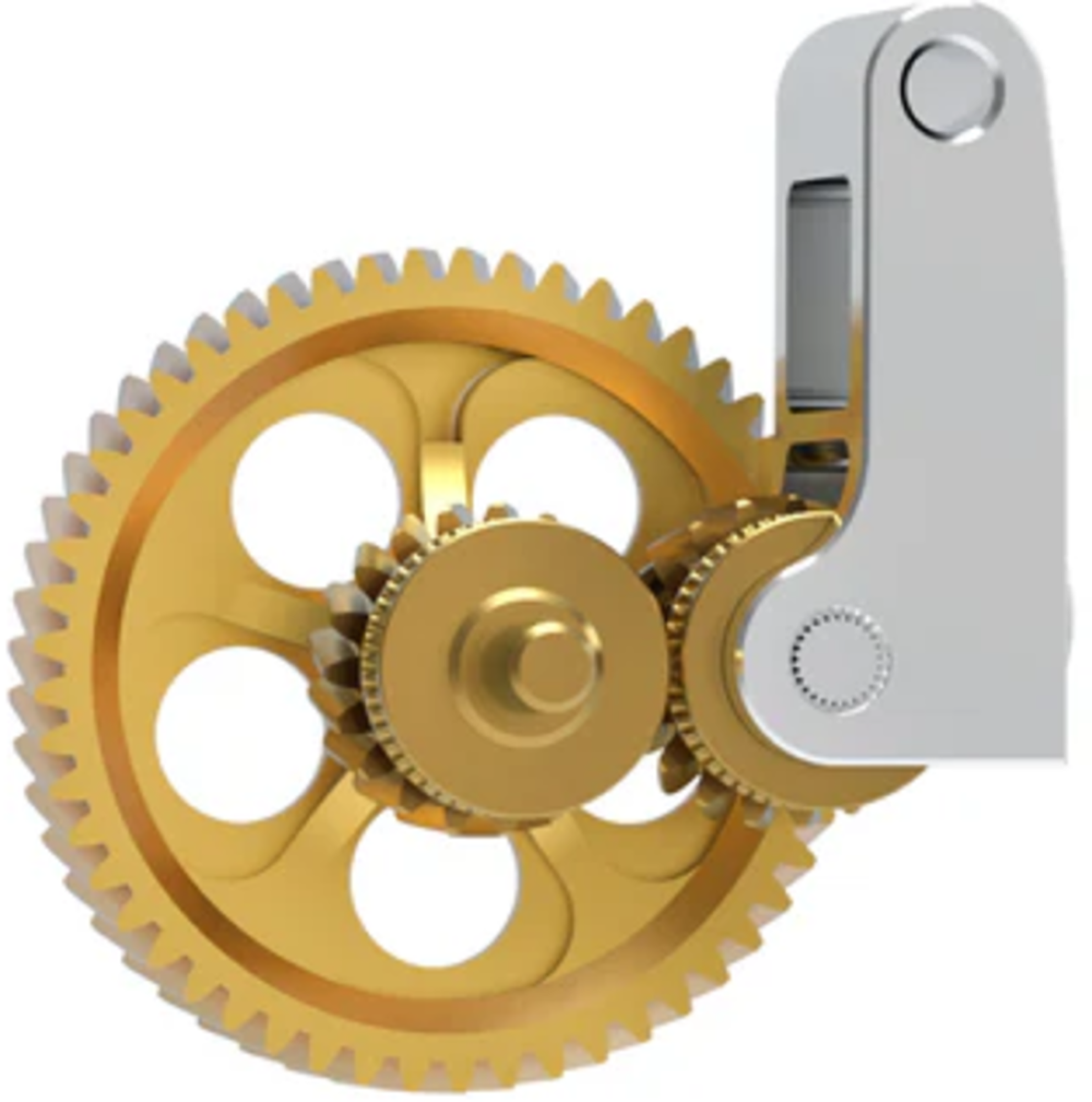 Panda Claw gehärtete Zahnräder für Bambu Lab A1/A1 Mini P1S X1C extruder