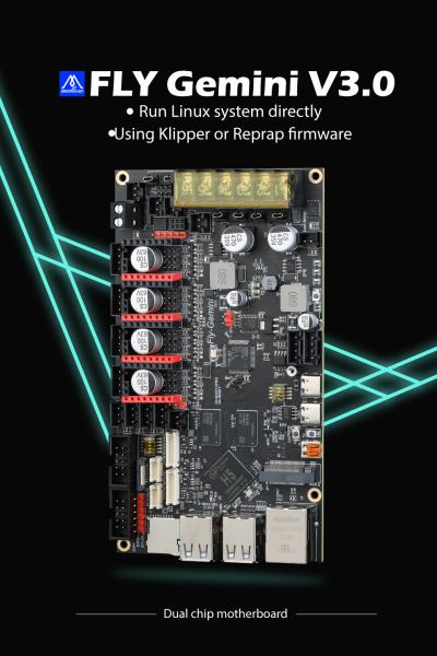 FLY Gemini V3 64bit mainboard 1GB RAM Ender 3 Voron V01 Raspberry Ersatz Klipper