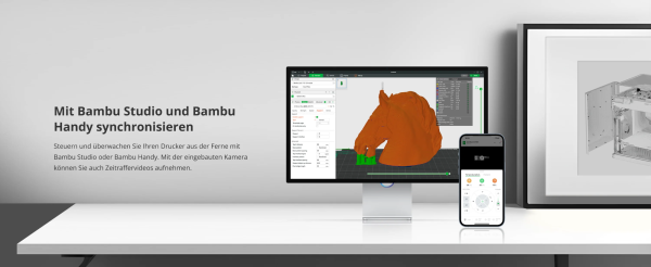 Bambu Lab X1C und X1C Combo mit AMS BambuLab 3D-Drucker mit deutschem Support