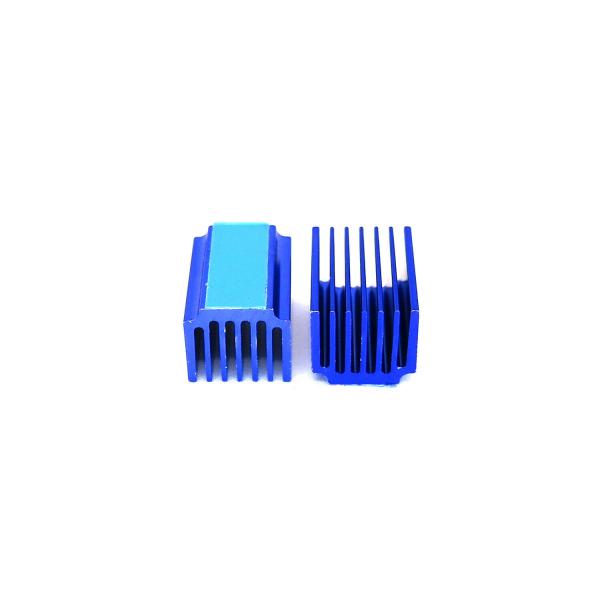 5x Treiber-Kühlkörper 20x14.5x13.2mm, für LV8729 und weitere, driver-heatsink