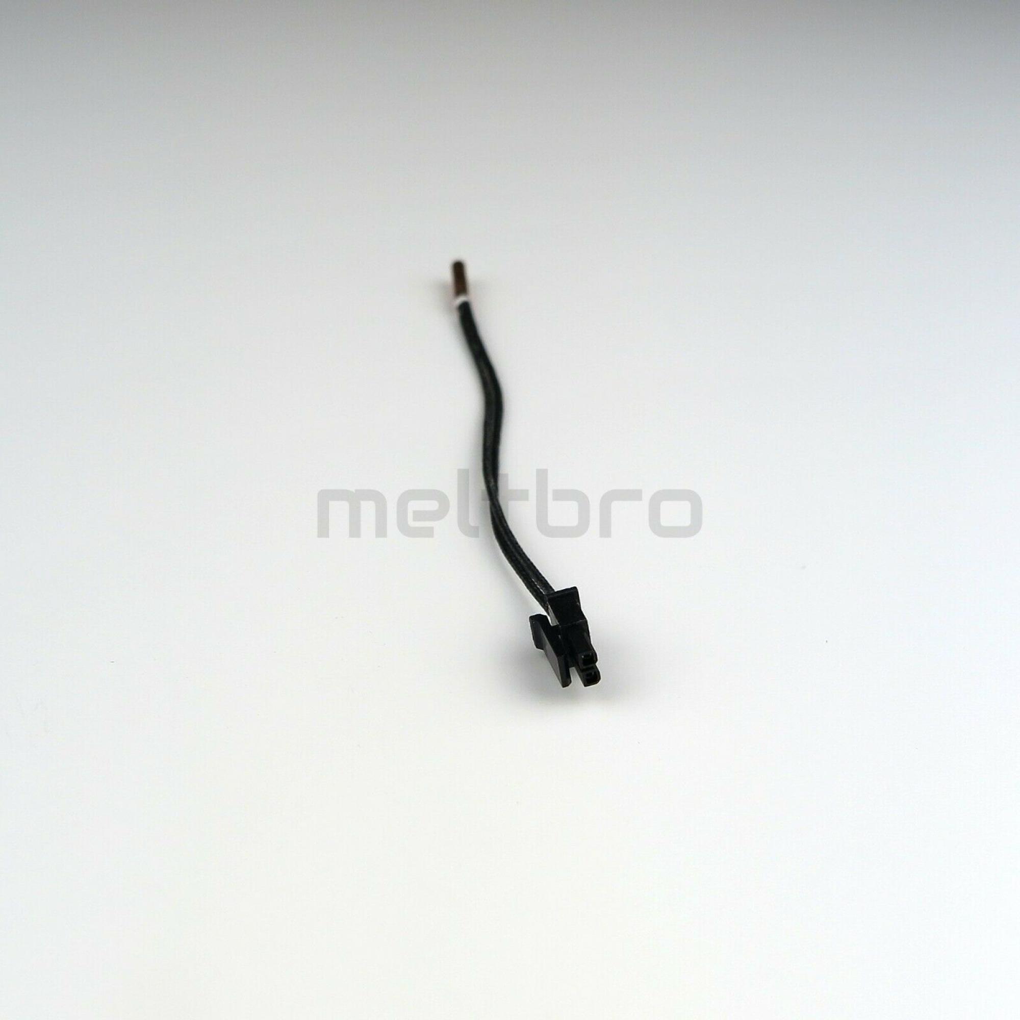 1x Reprap NTC 3950 Thermistor 100K, 10cm, Kupferkappe, original Molex Stecker