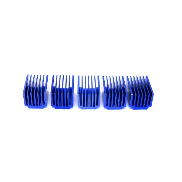 5x Treiber-Kühlkörper 20x14.5x13.2mm, für LV8729 und weitere, driver-heatsink