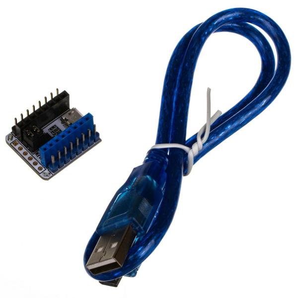 TMC2208/2130 Testmodul (USB-Schnittstelle), sicher Vref/ SpreadCycle einstellen