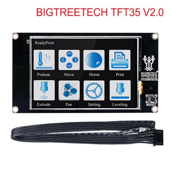 Bigtreetech TFT35 V2.0, Touchscreen für 3D-Drucker/ SKR 1.3 und SKR PRO mit 3,5"