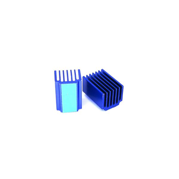 5x Treiber-Kühlkörper 20x14.5x13.2mm, für LV8729 und weitere, driver-heatsink