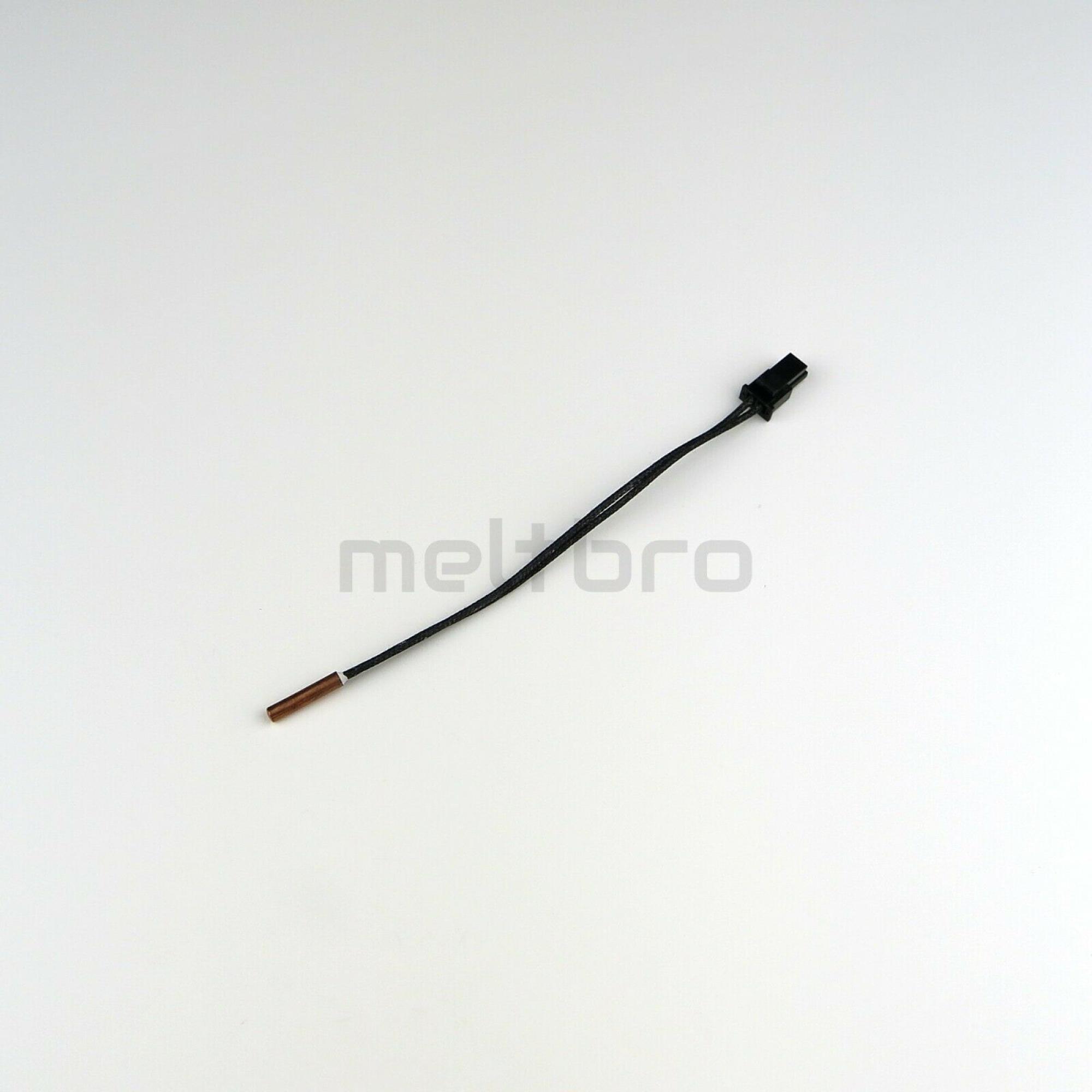 1x Reprap NTC 3950 Thermistor 100K, 10cm, Kupferkappe, original Molex Stecker